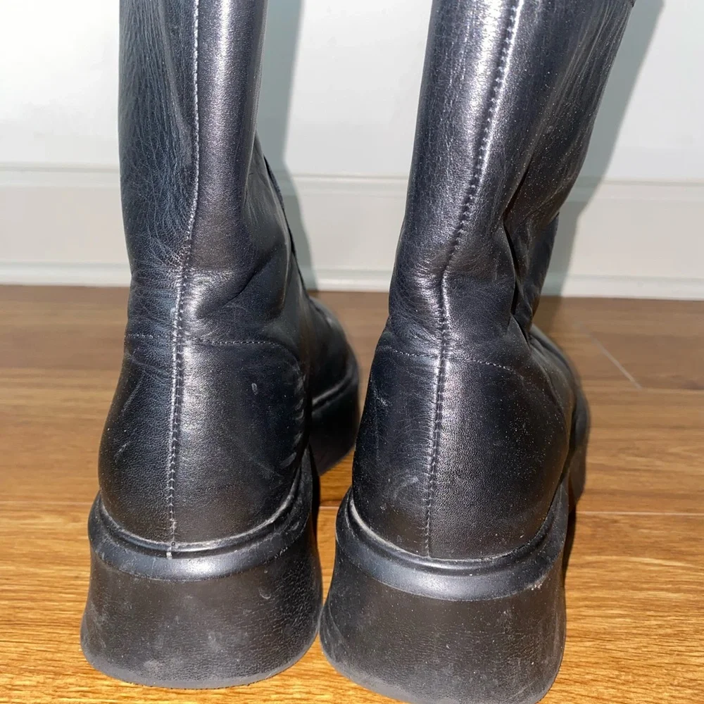 Steve Madden Jones Bootie Women Size 8 Used Color Black - Picture 4 of 9